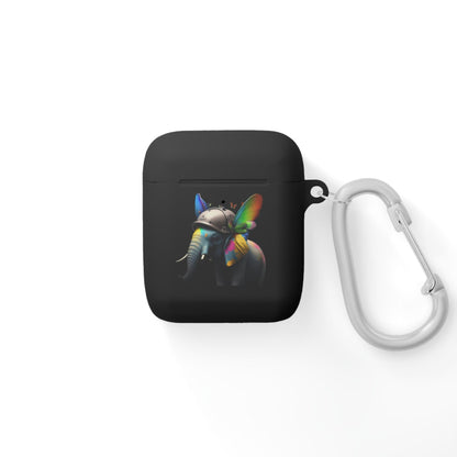 LGBTQWorldwide - ,,ELEFANT" AirPods und AirPods Pro Hülle Accessories, AirPods, AirPods Pro, Back-to-School, Case, Flexible, tech, Tech Accessories, TPU lgbtq Bekleidung Accessoires unisex Zubehör