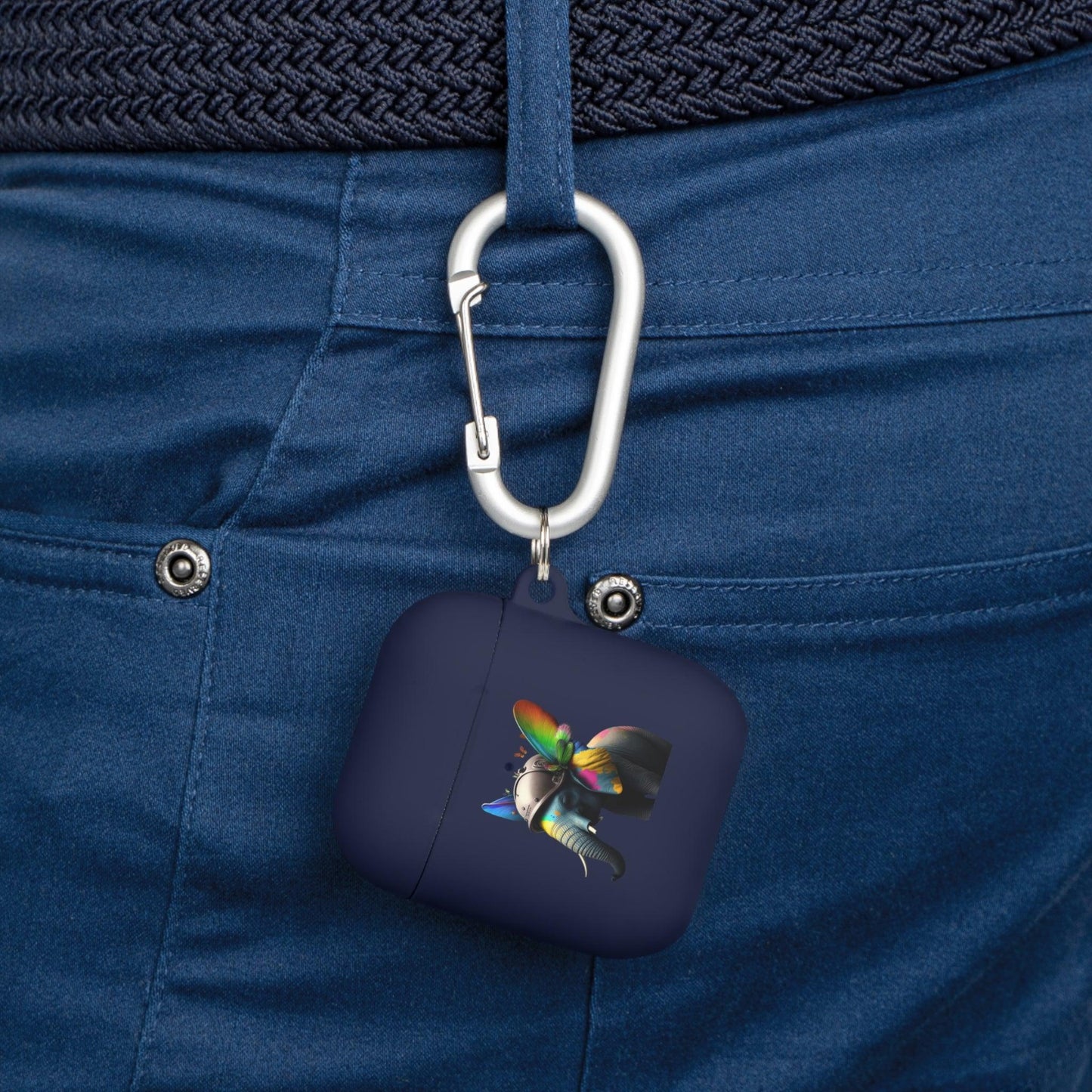 LGBTQWorldwide - ,,ELEFANT" AirPods und AirPods Pro Hülle Accessories, AirPods, AirPods Pro, Back-to-School, Case, Flexible, tech, Tech Accessories, TPU lgbtq Bekleidung Accessoires unisex Zubehör