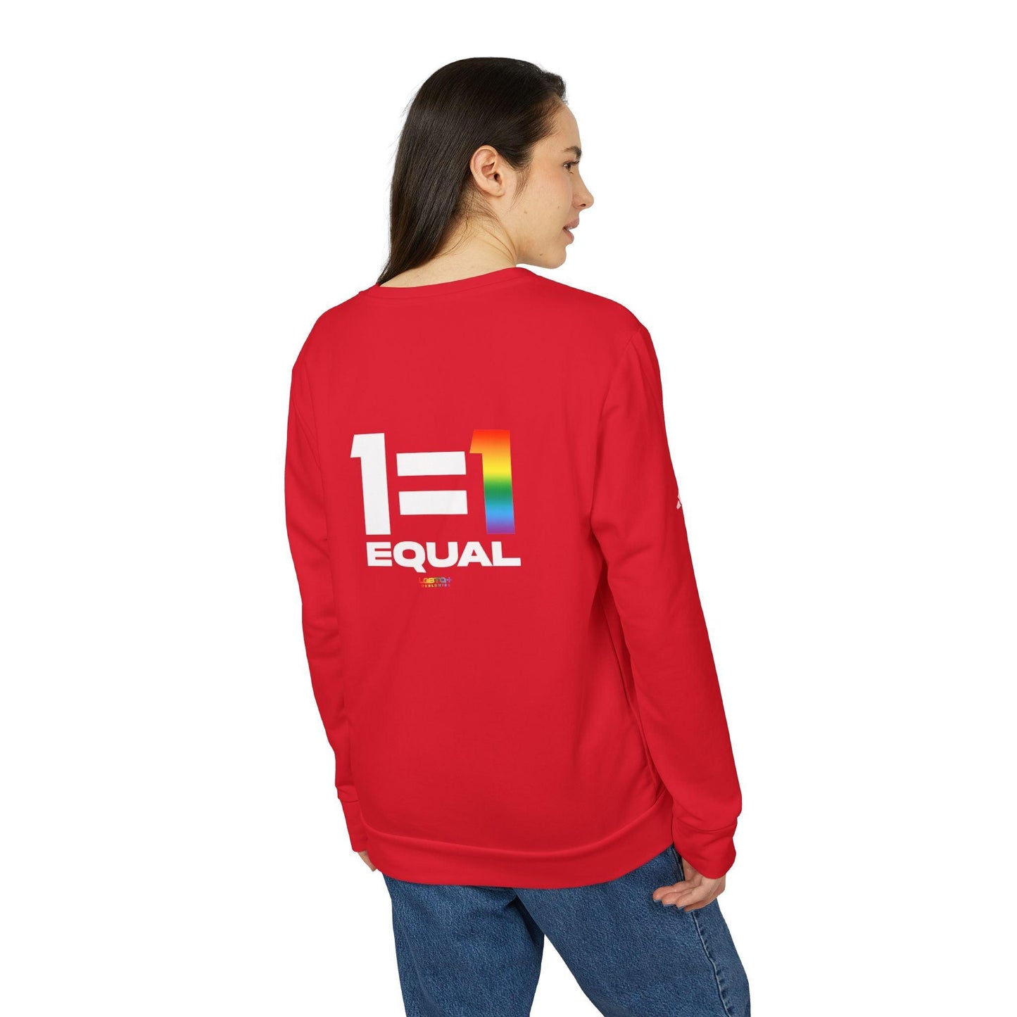 LGBTQWorldwide - ,,EQUALITY'' adidas® adidas, Crew neck, DTF, Men's Clothing, Sportswear, Sweatshirts, Unisex, Women's Clothing lgbtq Bekleidung Accessoires unisex Zubehör