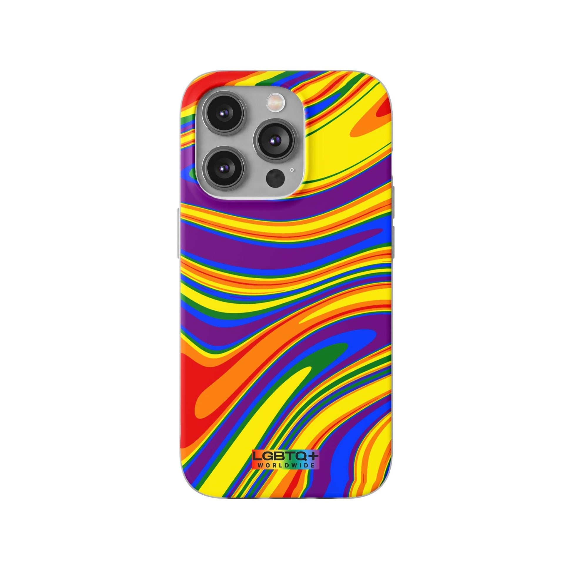 LGBTQWorldwide - ,,FARBEN" Flexible Handyhülle Accessories, Case, iPhone, iPhone Cases, Phone accessory, Phone Cases, Samsung Cases, silikon, Valentine's Day promotion lgbtq Bekleidung Accessoires unisex Zubehör