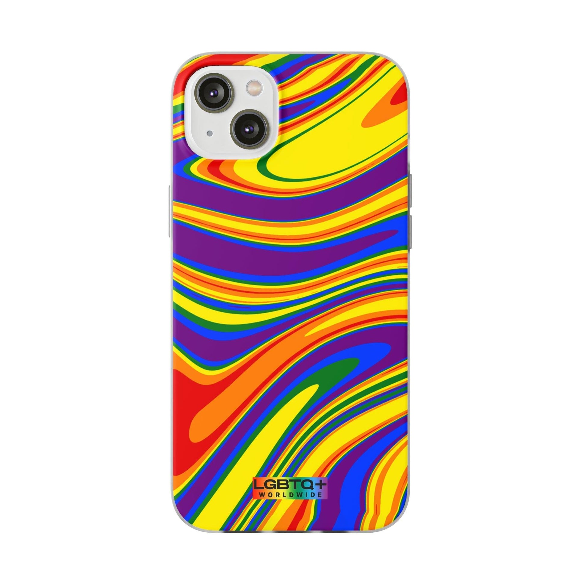 LGBTQWorldwide - ,,FARBEN" Flexible Handyhülle Accessories, Case, iPhone, iPhone Cases, Phone accessory, Phone Cases, Samsung Cases, silikon, Valentine's Day promotion lgbtq Bekleidung Accessoires unisex Zubehör