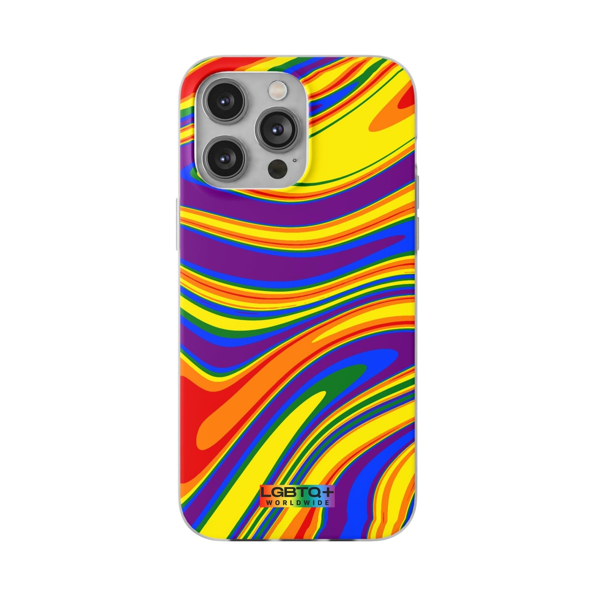 LGBTQWorldwide - ,,FARBEN" Flexible Handyhülle Accessories, Case, iPhone, iPhone Cases, Phone accessory, Phone Cases, Samsung Cases, silikon, Valentine's Day promotion lgbtq Bekleidung Accessoires unisex Zubehör