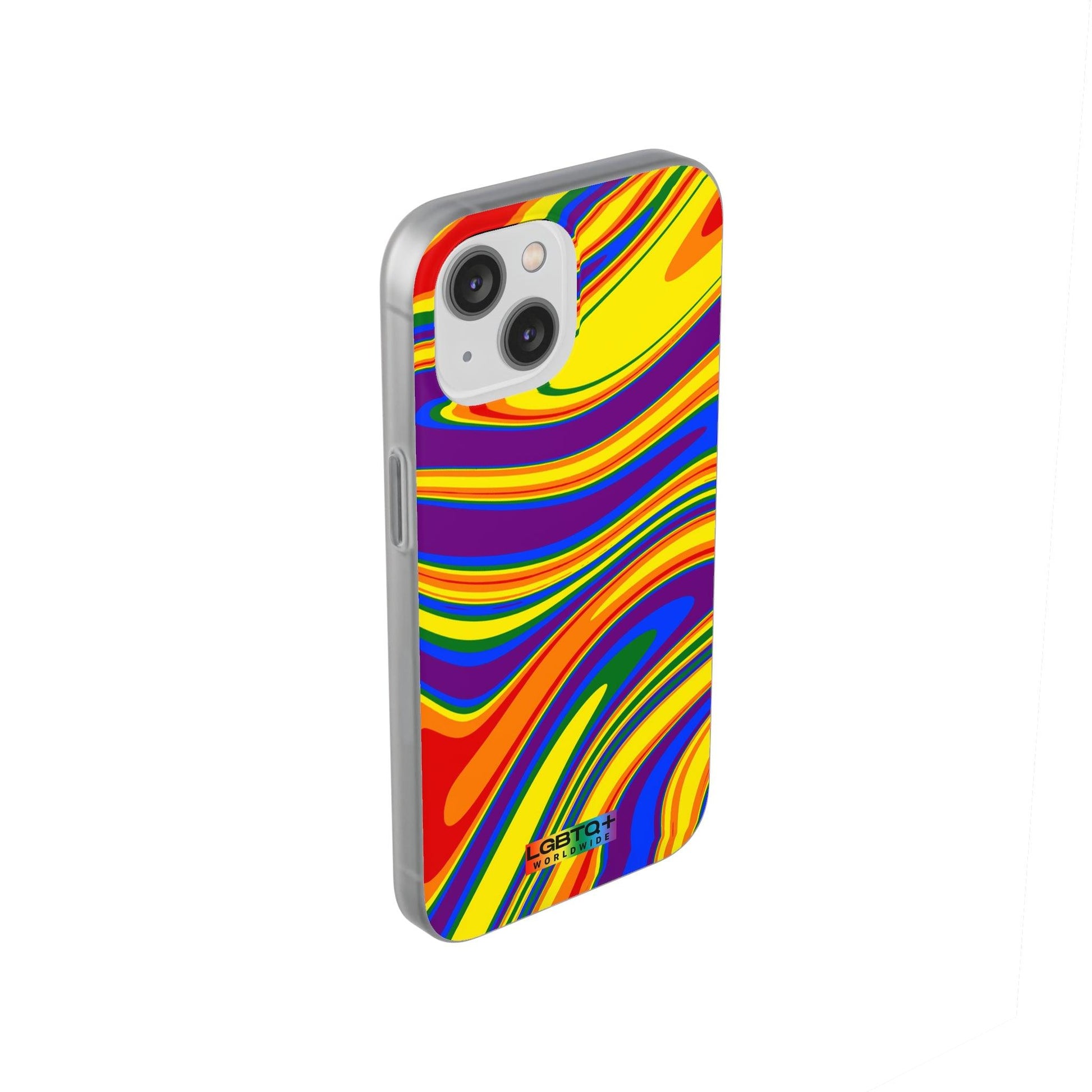 LGBTQWorldwide - ,,FARBEN" Flexible Handyhülle Accessories, Case, iPhone, iPhone Cases, Phone accessory, Phone Cases, Samsung Cases, silikon, Valentine's Day promotion lgbtq Bekleidung Accessoires unisex Zubehör