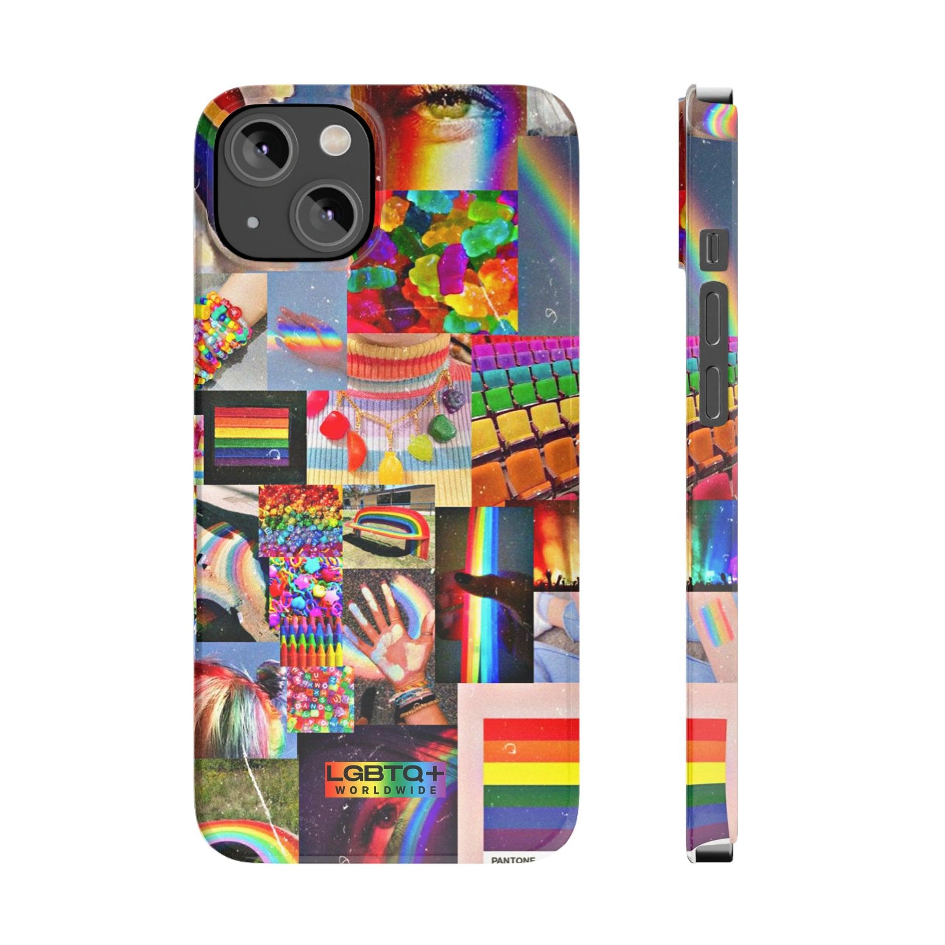 LGBTQWorldwide - ,,FARBEN" Handyhülle Accessories, Back-to-School, card, Glossy, iPhone, iPhone Cases, Phone accessory, Phone Cases, Samsung Cases, Slim lgbtq Bekleidung Accessoires unisex Zubehör