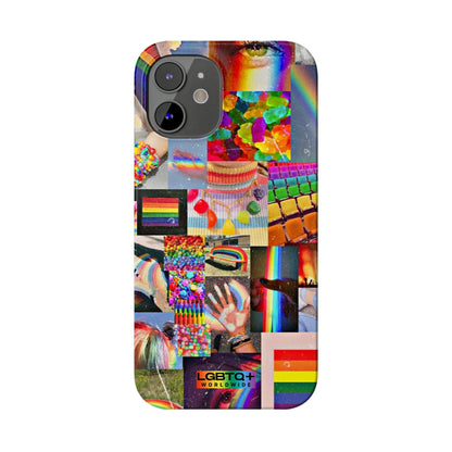 LGBTQWorldwide - ,,FARBEN" Handyhülle Accessories, Back-to-School, card, Glossy, iPhone, iPhone Cases, Phone accessory, Phone Cases, Samsung Cases, Slim lgbtq Bekleidung Accessoires unisex Zubehör