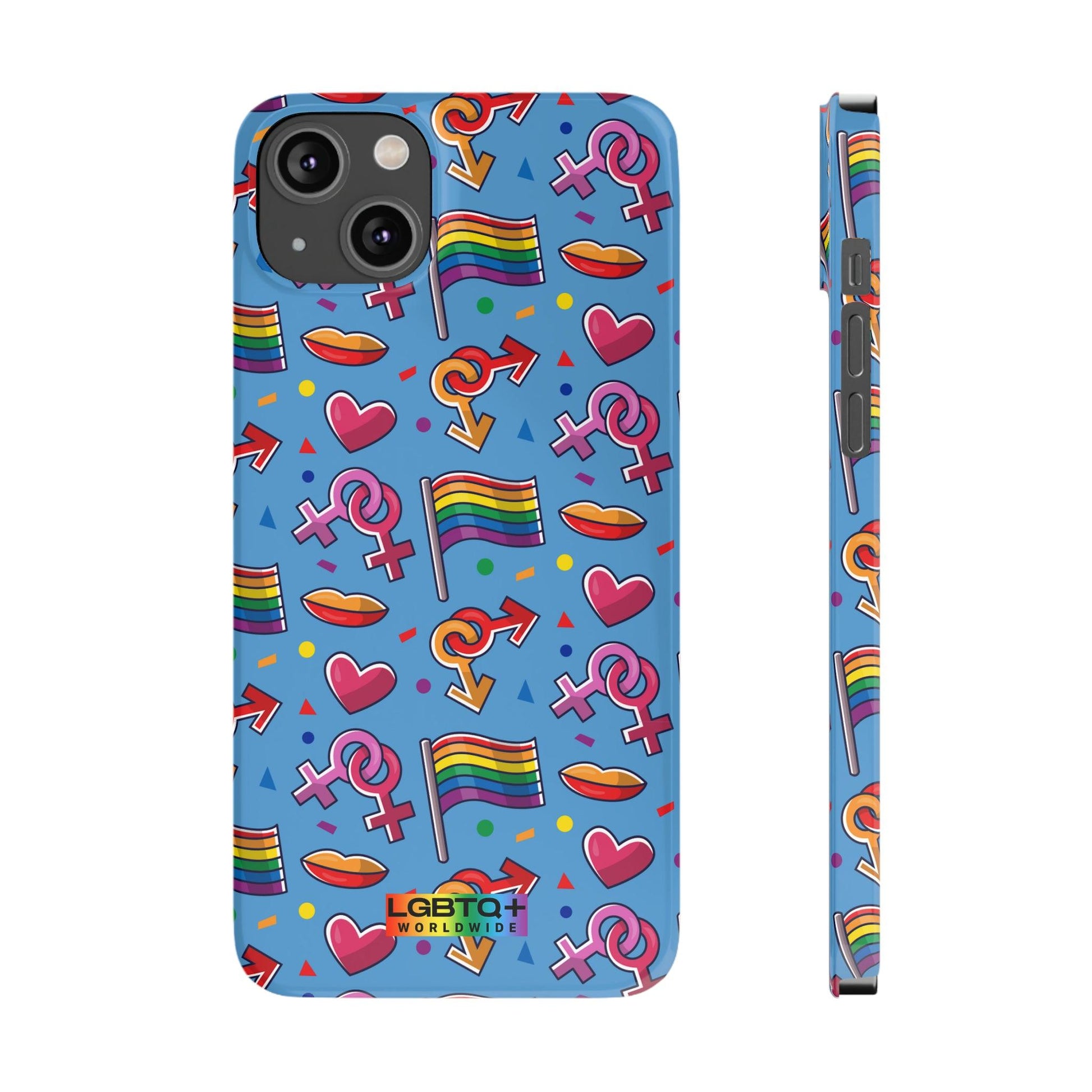 LGBTQWorldwide - ,,FLAGGEN" Hnadyhülle Accessories, Back-to-School, card, Glossy, iPhone, iPhone Cases, Phone accessory, Phone Cases, Samsung Cases, Slim lgbtq Bekleidung Accessoires unisex Zubehör