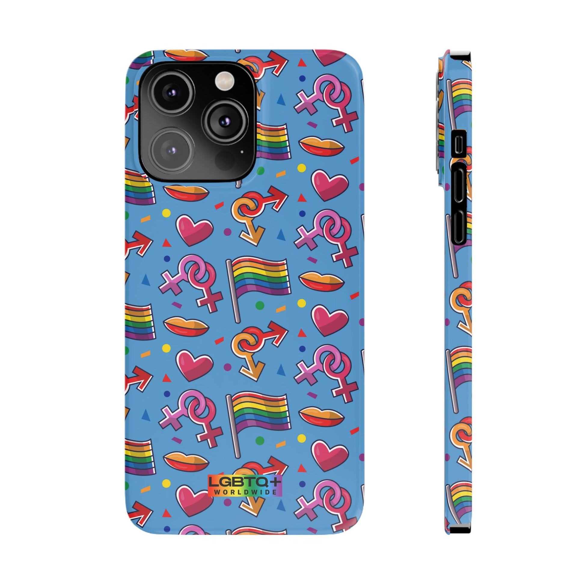 LGBTQWorldwide - ,,FLAGGEN" Hnadyhülle Accessories, Back-to-School, card, Glossy, iPhone, iPhone Cases, Phone accessory, Phone Cases, Samsung Cases, Slim lgbtq Bekleidung Accessoires unisex Zubehör