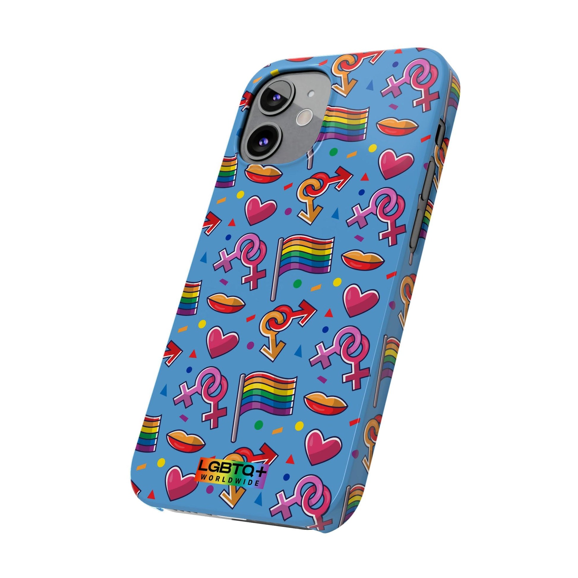 LGBTQWorldwide - ,,FLAGGEN" Hnadyhülle Accessories, Back-to-School, card, Glossy, iPhone, iPhone Cases, Phone accessory, Phone Cases, Samsung Cases, Slim lgbtq Bekleidung Accessoires unisex Zubehör