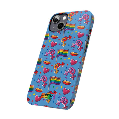 LGBTQWorldwide - ,,FLAGGEN" Hnadyhülle Accessories, Back-to-School, card, Glossy, iPhone, iPhone Cases, Phone accessory, Phone Cases, Samsung Cases, Slim lgbtq Bekleidung Accessoires unisex Zubehör