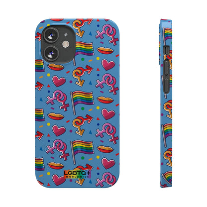 LGBTQWorldwide - ,,FLAGGEN" Hnadyhülle Accessories, Back-to-School, card, Glossy, iPhone, iPhone Cases, Phone accessory, Phone Cases, Samsung Cases, Slim lgbtq Bekleidung Accessoires unisex Zubehör