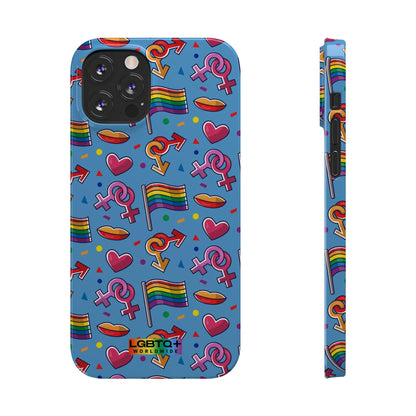 LGBTQWorldwide - ,,FLAGGEN" Hnadyhülle Accessories, Back-to-School, card, Glossy, iPhone, iPhone Cases, Phone accessory, Phone Cases, Samsung Cases, Slim lgbtq Bekleidung Accessoires unisex Zubehör