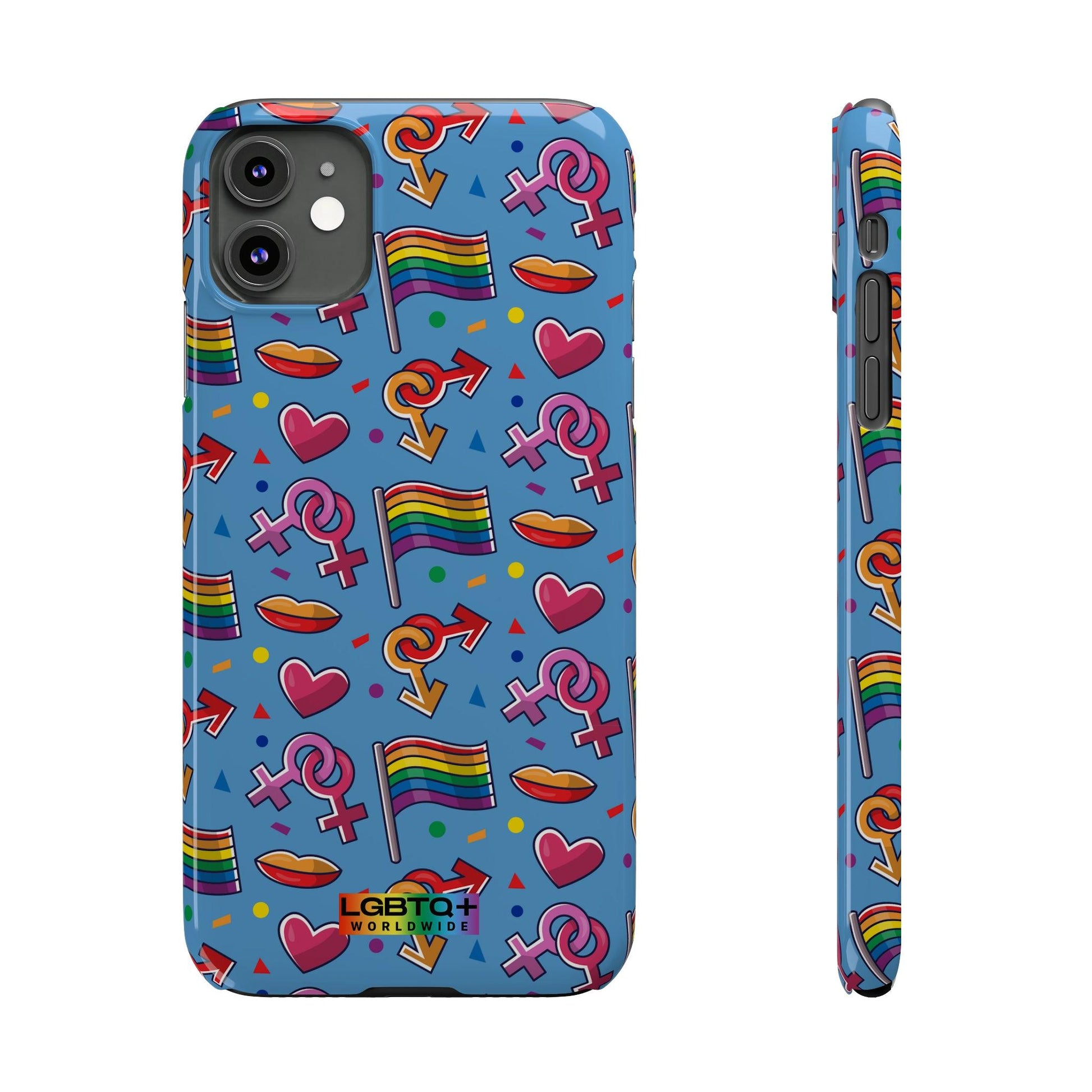 LGBTQWorldwide - ,,FLAGGEN" Hnadyhülle Accessories, Back-to-School, card, Glossy, iPhone, iPhone Cases, Phone accessory, Phone Cases, Samsung Cases, Slim lgbtq Bekleidung Accessoires unisex Zubehör