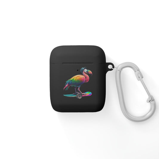 LGBTQWorldwide - ,,FLAMINGO" AirPods und AirPods Pro Hülle Accessories, AirPods, AirPods Pro, Back-to-School, Case, Flexible, tech, Tech Accessories, TPU lgbtq Bekleidung Accessoires unisex Zubehör