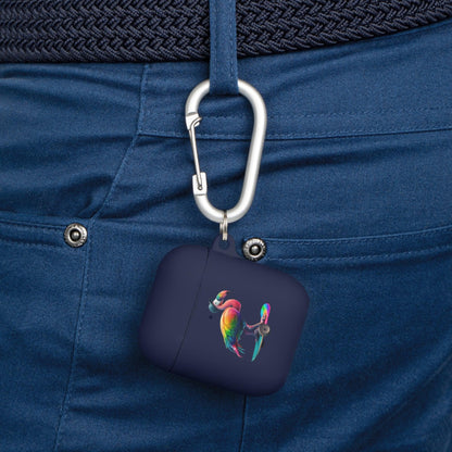 LGBTQWorldwide - ,,FLAMINGO" AirPods und AirPods Pro Hülle Accessories, AirPods, AirPods Pro, Back-to-School, Case, Flexible, tech, Tech Accessories, TPU lgbtq Bekleidung Accessoires unisex Zubehör