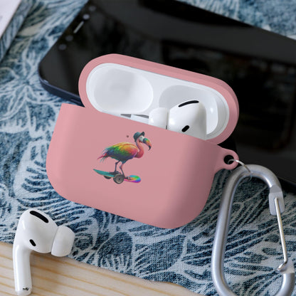 LGBTQWorldwide - ,,FLAMINGO" AirPods und AirPods Pro Hülle Accessories, AirPods, AirPods Pro, Back-to-School, Case, Flexible, tech, Tech Accessories, TPU lgbtq Bekleidung Accessoires unisex Zubehör