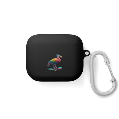 LGBTQWorldwide - ,,FLAMINGO" AirPods und AirPods Pro Hülle Accessories, AirPods, AirPods Pro, Back-to-School, Case, Flexible, tech, Tech Accessories, TPU lgbtq Bekleidung Accessoires unisex Zubehör