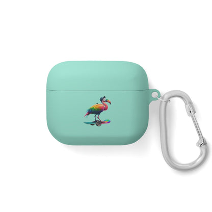 LGBTQWorldwide - ,,FLAMINGO" AirPods und AirPods Pro Hülle Accessories, AirPods, AirPods Pro, Back-to-School, Case, Flexible, tech, Tech Accessories, TPU lgbtq Bekleidung Accessoires unisex Zubehör