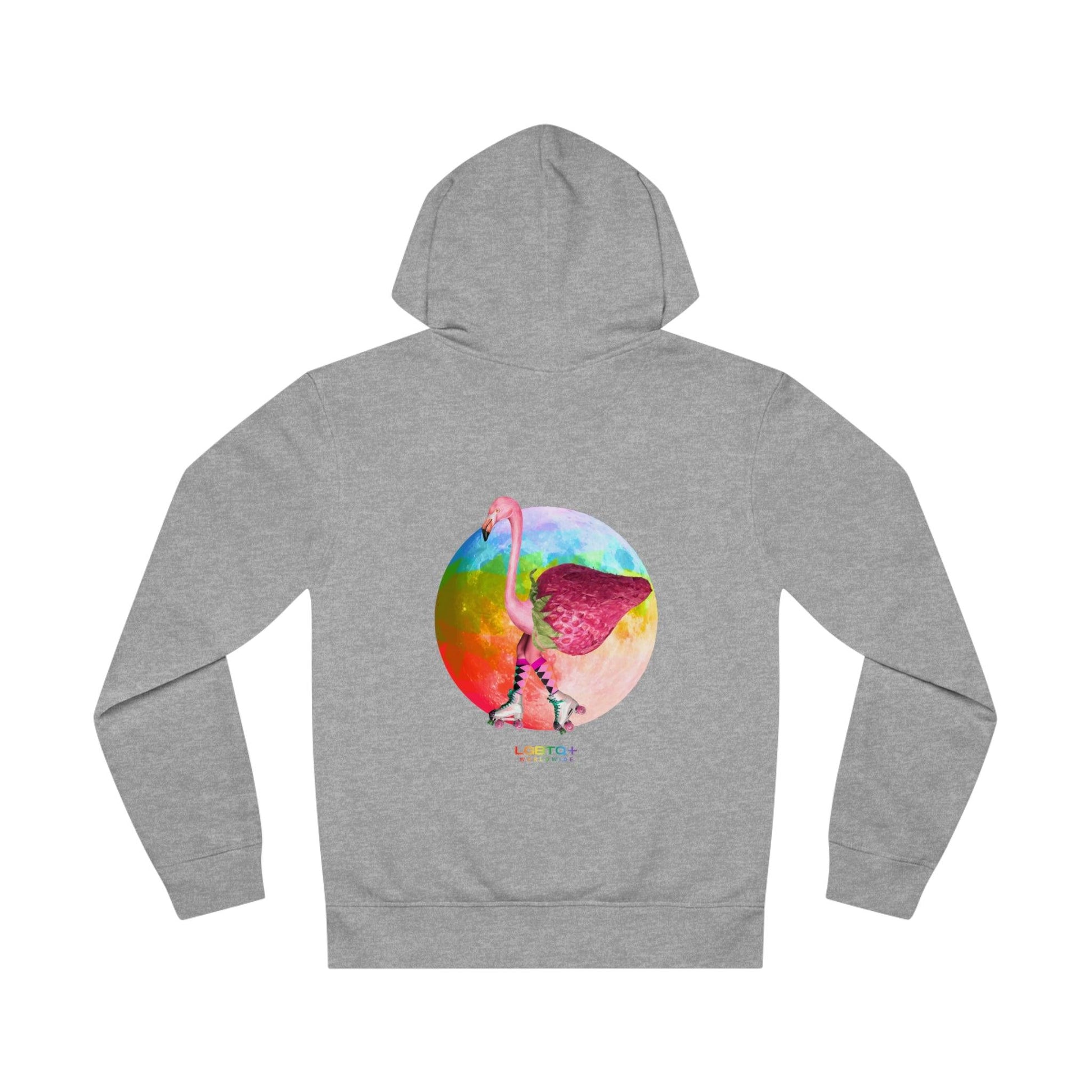 LGBTQWorldwide - ,,FLAMINGO" Clothing, DTG, Eco-friendly, Hoodies, Men's Clothing, Recycled, Unisex, Vegan, Women's Clothing lgbtq Bekleidung Accessoires unisex Zubehör