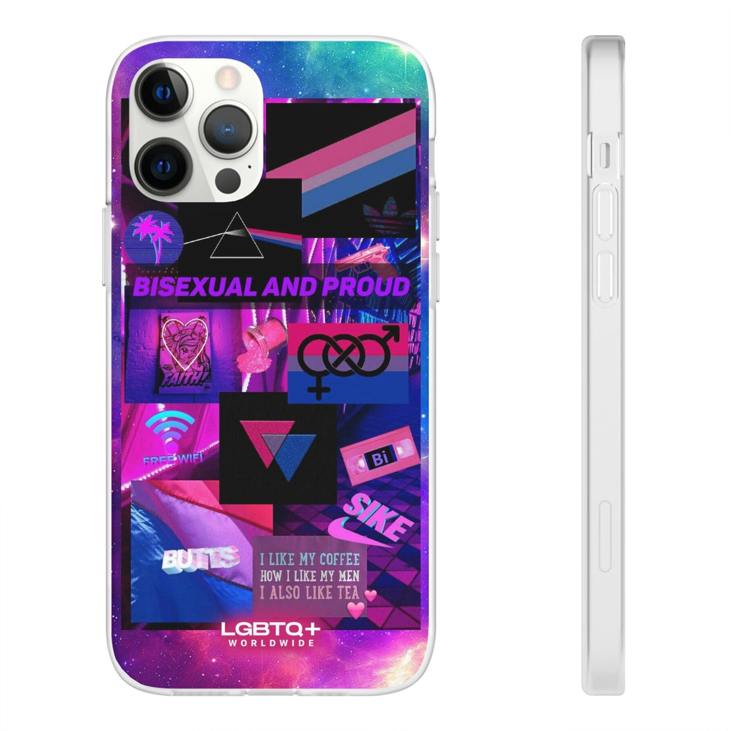 LGBTQWorldwide - ,,FREI" Flexible Handyhülle Accessories, Case, iPhone, iPhone Cases, Phone accessory, Phone Cases, Samsung Cases, silikon, Valentine's Day promotion lgbtq Bekleidung Accessoires unisex Zubehör