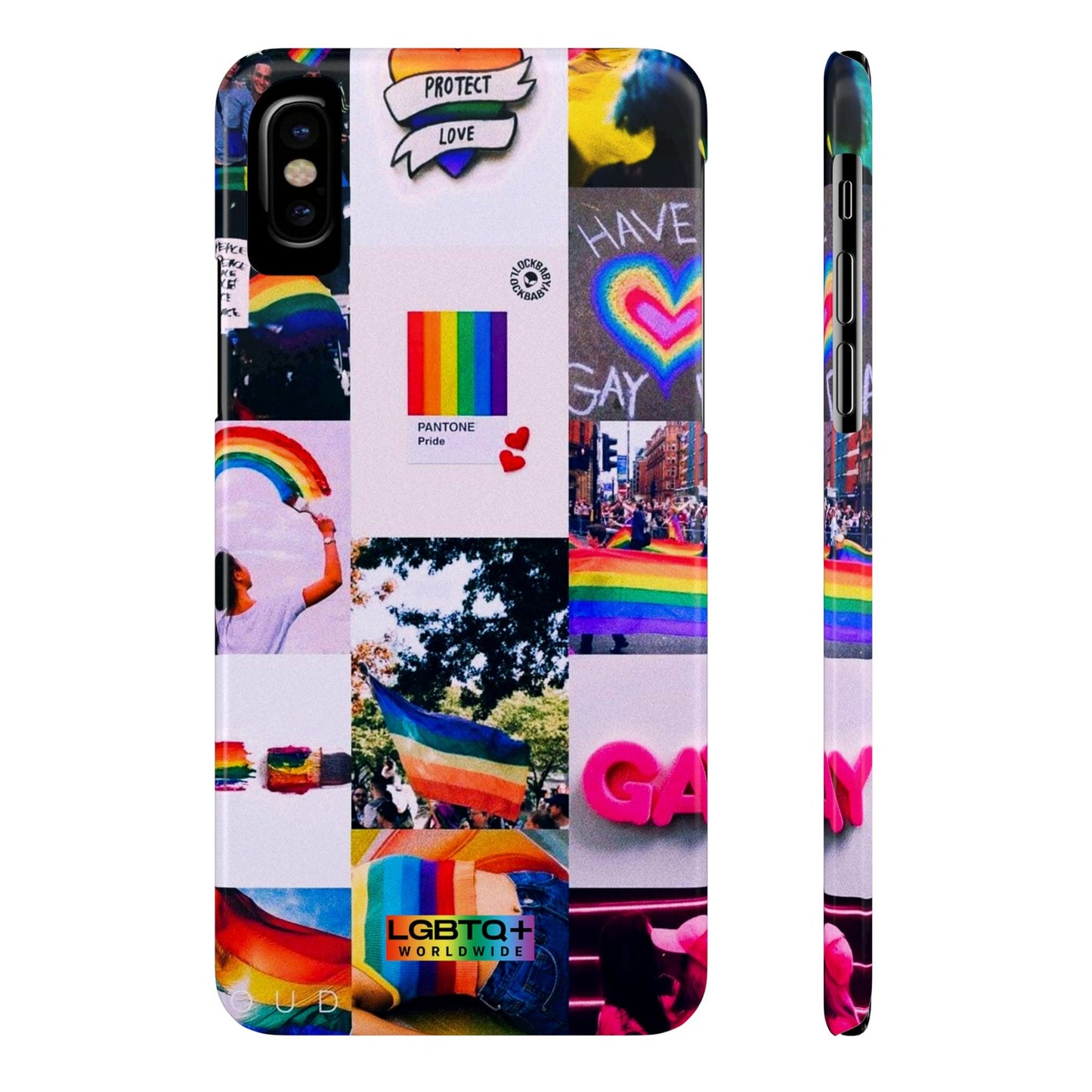 LGBTQWorldwide - ,,FREI SEIN" Flexible Handyhülle Accessories, Back-to-School, card, Glossy, iPhone, iPhone Cases, Phone accessory, Phone Cases, Samsung Cases, Slim lgbtq Bekleidung Accessoires unisex Zubehör