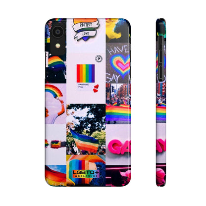 LGBTQWorldwide - ,,FREI SEIN" Flexible Handyhülle Accessories, Back-to-School, card, Glossy, iPhone, iPhone Cases, Phone accessory, Phone Cases, Samsung Cases, Slim lgbtq Bekleidung Accessoires unisex Zubehör