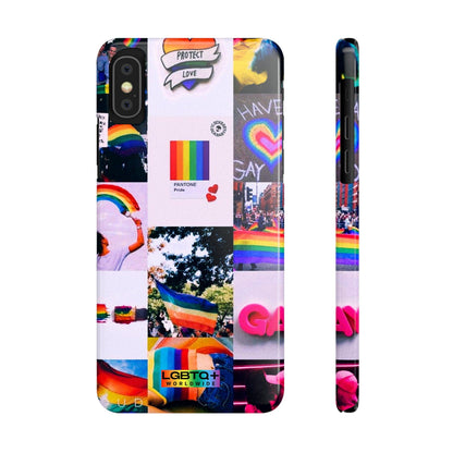 LGBTQWorldwide - ,,FREI SEIN" Flexible Handyhülle Accessories, Back-to-School, card, Glossy, iPhone, iPhone Cases, Phone accessory, Phone Cases, Samsung Cases, Slim lgbtq Bekleidung Accessoires unisex Zubehör