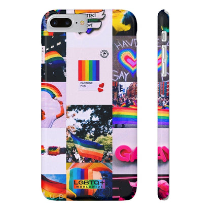 LGBTQWorldwide - ,,FREI SEIN" Flexible Handyhülle Accessories, Back-to-School, card, Glossy, iPhone, iPhone Cases, Phone accessory, Phone Cases, Samsung Cases, Slim lgbtq Bekleidung Accessoires unisex Zubehör