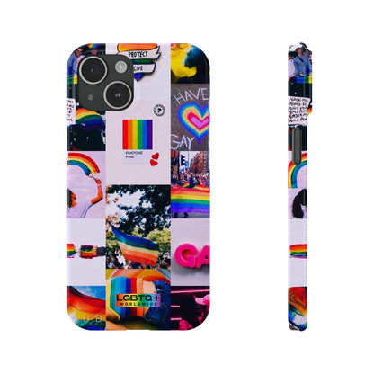 LGBTQWorldwide - ,,FREI SEIN" Flexible Handyhülle Accessories, Back-to-School, card, Glossy, iPhone, iPhone Cases, Phone accessory, Phone Cases, Samsung Cases, Slim lgbtq Bekleidung Accessoires unisex Zubehör