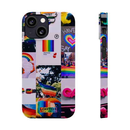 LGBTQWorldwide - ,,FREI SEIN" Flexible Handyhülle Accessories, Back-to-School, card, Glossy, iPhone, iPhone Cases, Phone accessory, Phone Cases, Samsung Cases, Slim lgbtq Bekleidung Accessoires unisex Zubehör