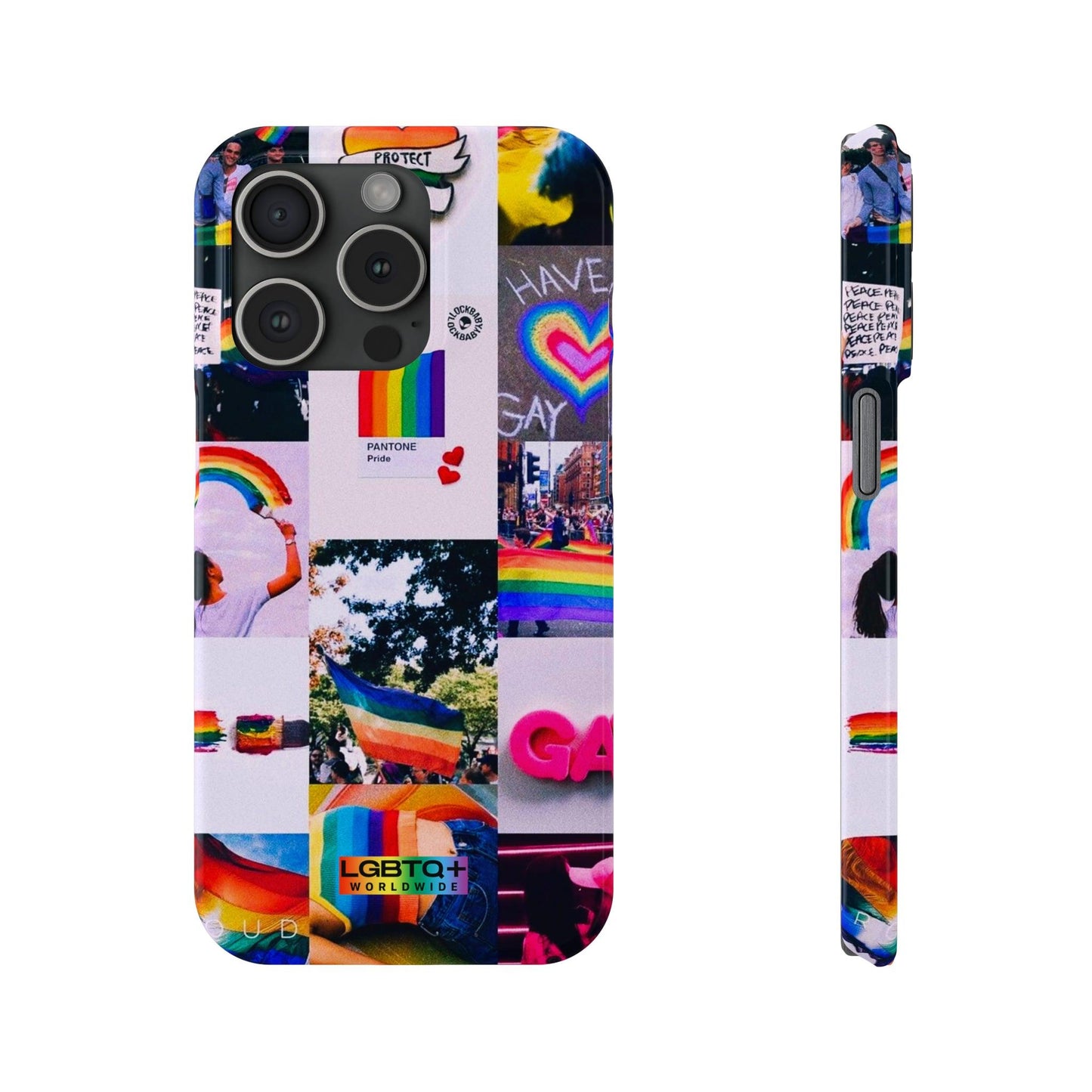 LGBTQWorldwide - ,,FREI SEIN" Flexible Handyhülle Accessories, Back-to-School, card, Glossy, iPhone, iPhone Cases, Phone accessory, Phone Cases, Samsung Cases, Slim lgbtq Bekleidung Accessoires unisex Zubehör