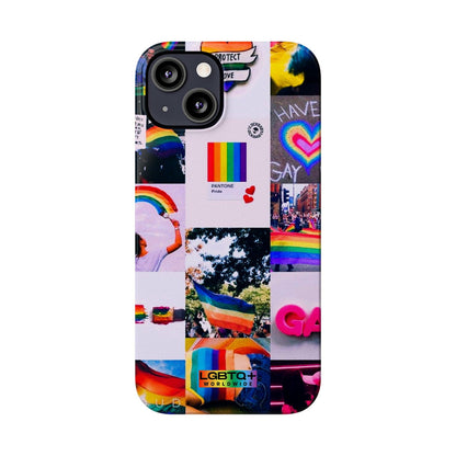 LGBTQWorldwide - ,,FREI SEIN" Flexible Handyhülle Accessories, Back-to-School, card, Glossy, iPhone, iPhone Cases, Phone accessory, Phone Cases, Samsung Cases, Slim lgbtq Bekleidung Accessoires unisex Zubehör