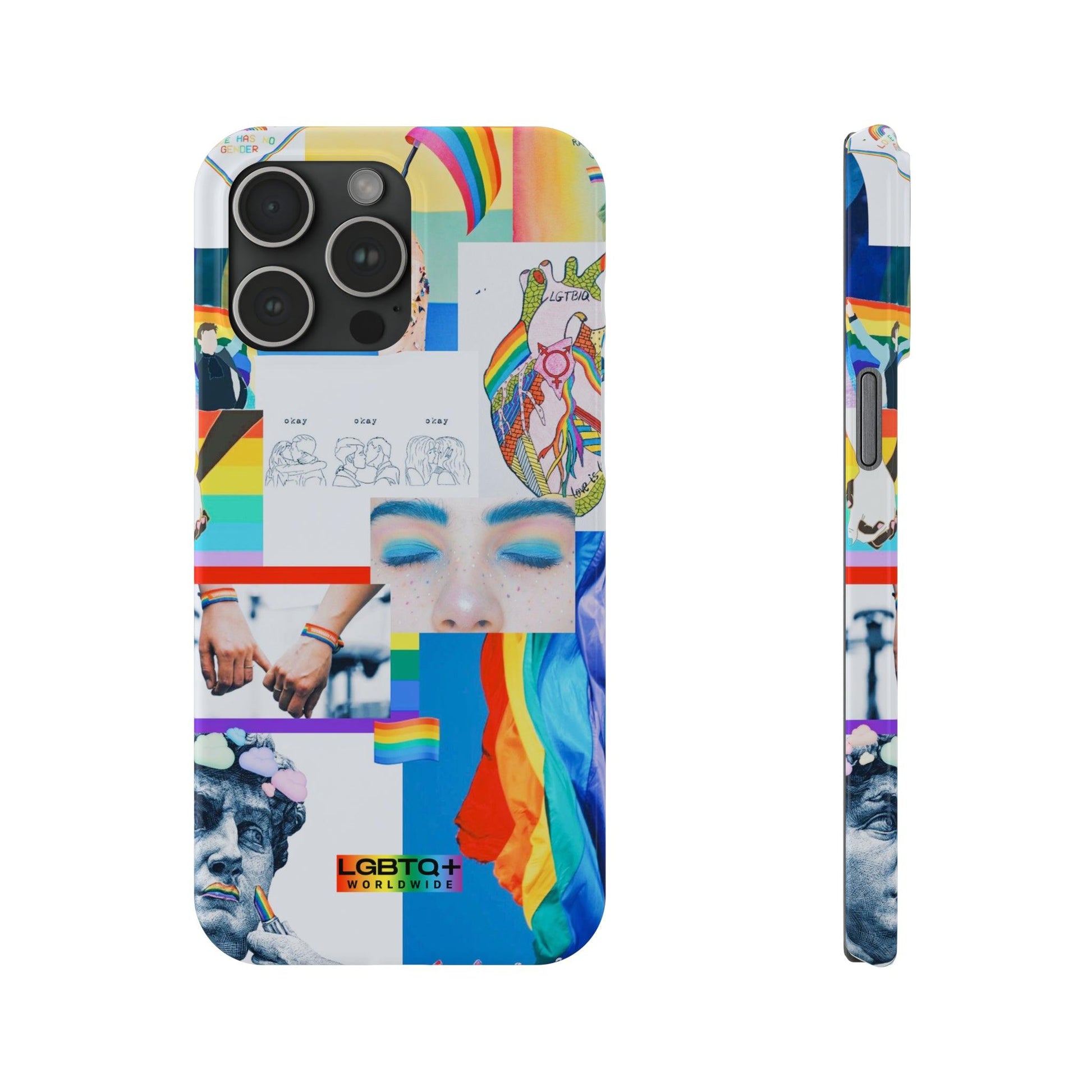 LGBTQWorldwide - ,,FREIHEIT" Handyhülle Accessories, Back-to-School, card, Glossy, iPhone, iPhone Cases, Phone accessory, Phone Cases, Samsung Cases, Slim lgbtq Bekleidung Accessoires unisex Zubehör