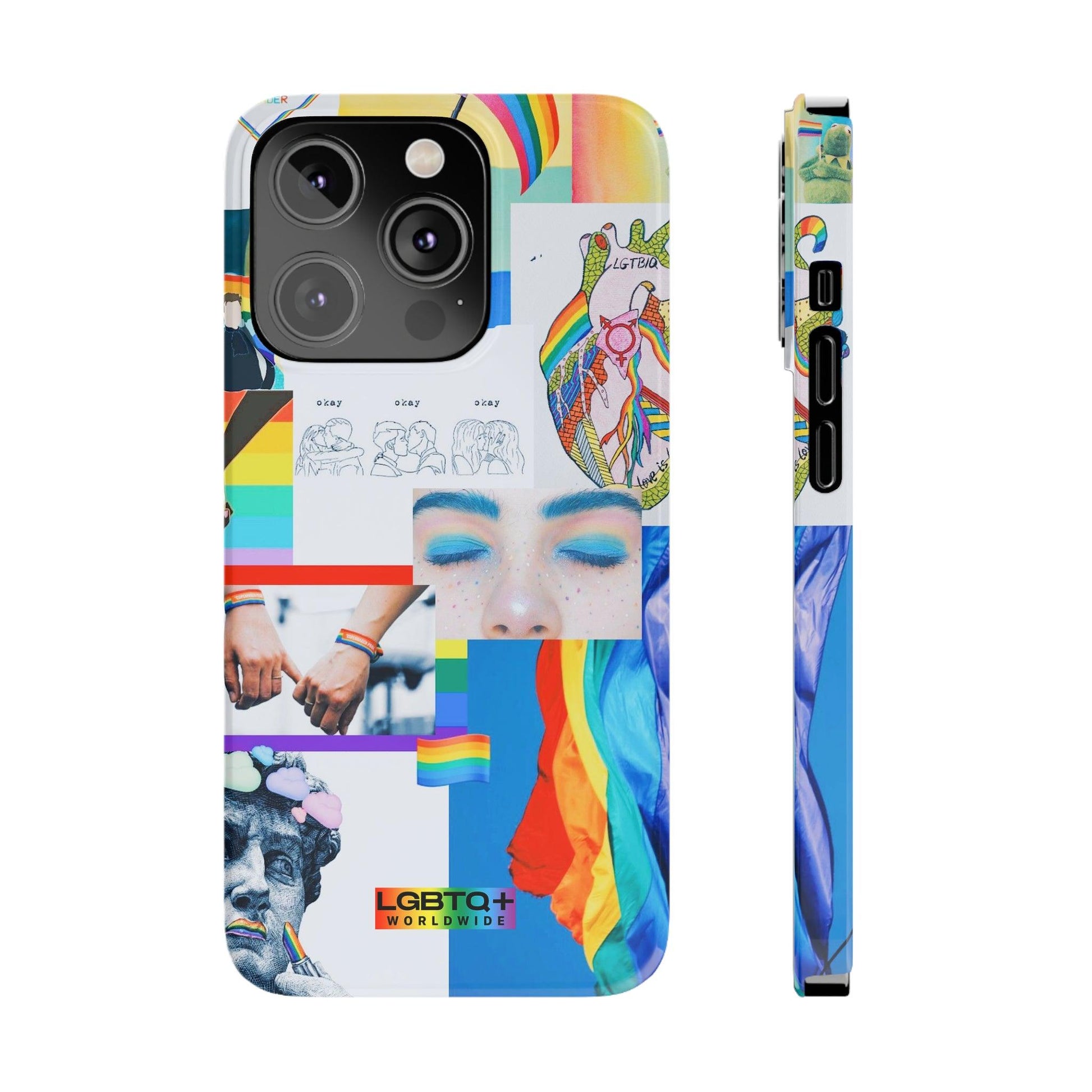 LGBTQWorldwide - ,,FREIHEIT" Handyhülle Accessories, Back-to-School, card, Glossy, iPhone, iPhone Cases, Phone accessory, Phone Cases, Samsung Cases, Slim lgbtq Bekleidung Accessoires unisex Zubehör