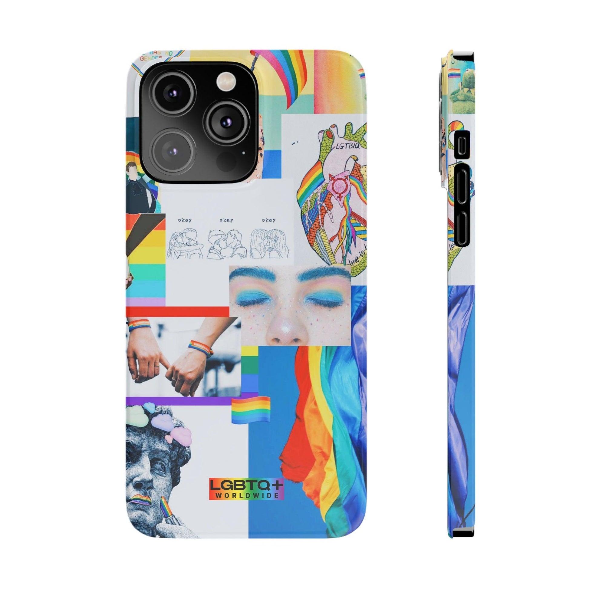 LGBTQWorldwide - ,,FREIHEIT" Handyhülle Accessories, Back-to-School, card, Glossy, iPhone, iPhone Cases, Phone accessory, Phone Cases, Samsung Cases, Slim lgbtq Bekleidung Accessoires unisex Zubehör