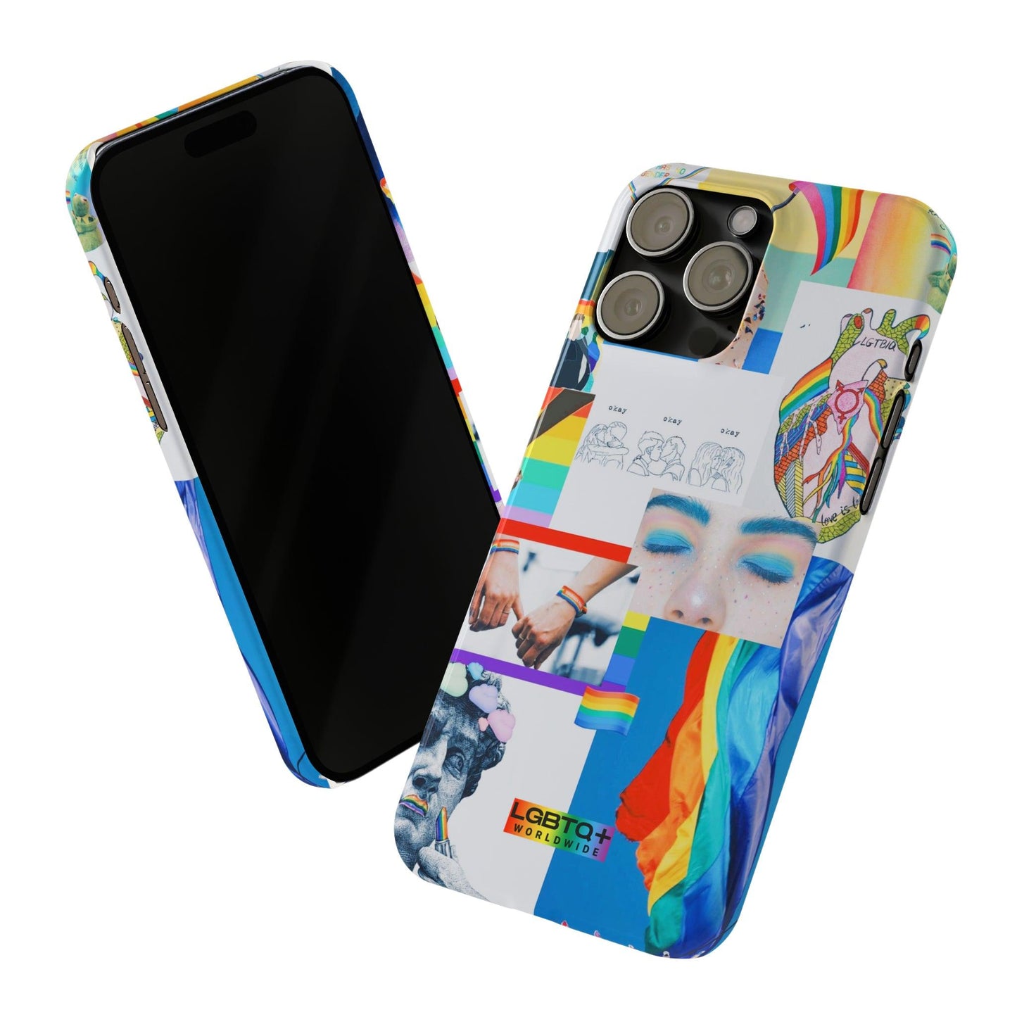 LGBTQWorldwide - ,,FREIHEIT" Handyhülle Accessories, Back-to-School, card, Glossy, iPhone, iPhone Cases, Phone accessory, Phone Cases, Samsung Cases, Slim lgbtq Bekleidung Accessoires unisex Zubehör