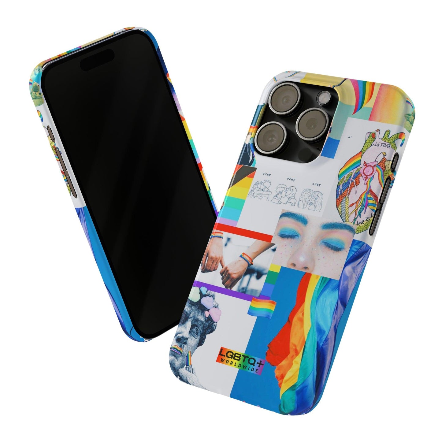 LGBTQWorldwide - ,,FREIHEIT" Handyhülle Accessories, Back-to-School, card, Glossy, iPhone, iPhone Cases, Phone accessory, Phone Cases, Samsung Cases, Slim lgbtq Bekleidung Accessoires unisex Zubehör