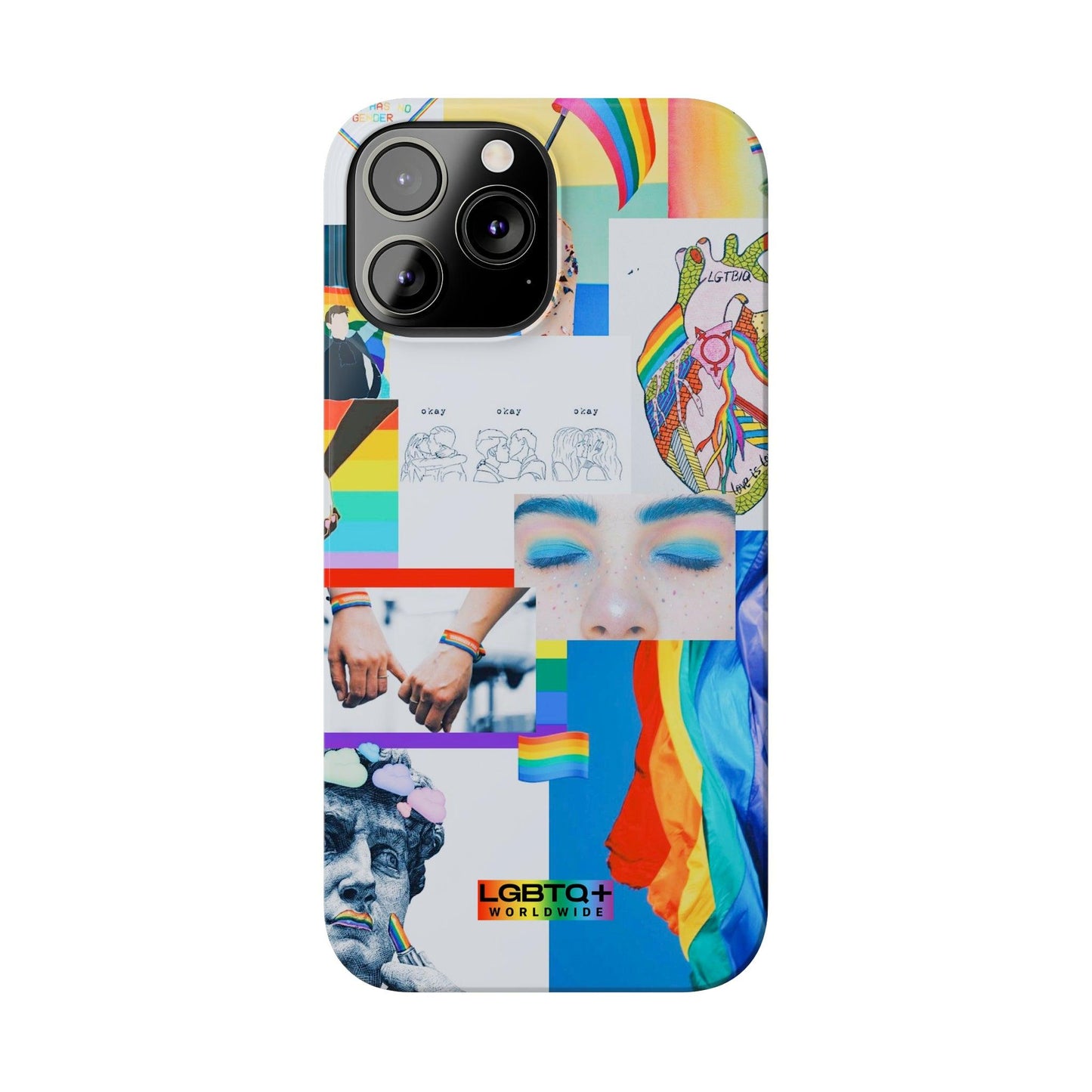 LGBTQWorldwide - ,,FREIHEIT" Handyhülle Accessories, Back-to-School, card, Glossy, iPhone, iPhone Cases, Phone accessory, Phone Cases, Samsung Cases, Slim lgbtq Bekleidung Accessoires unisex Zubehör