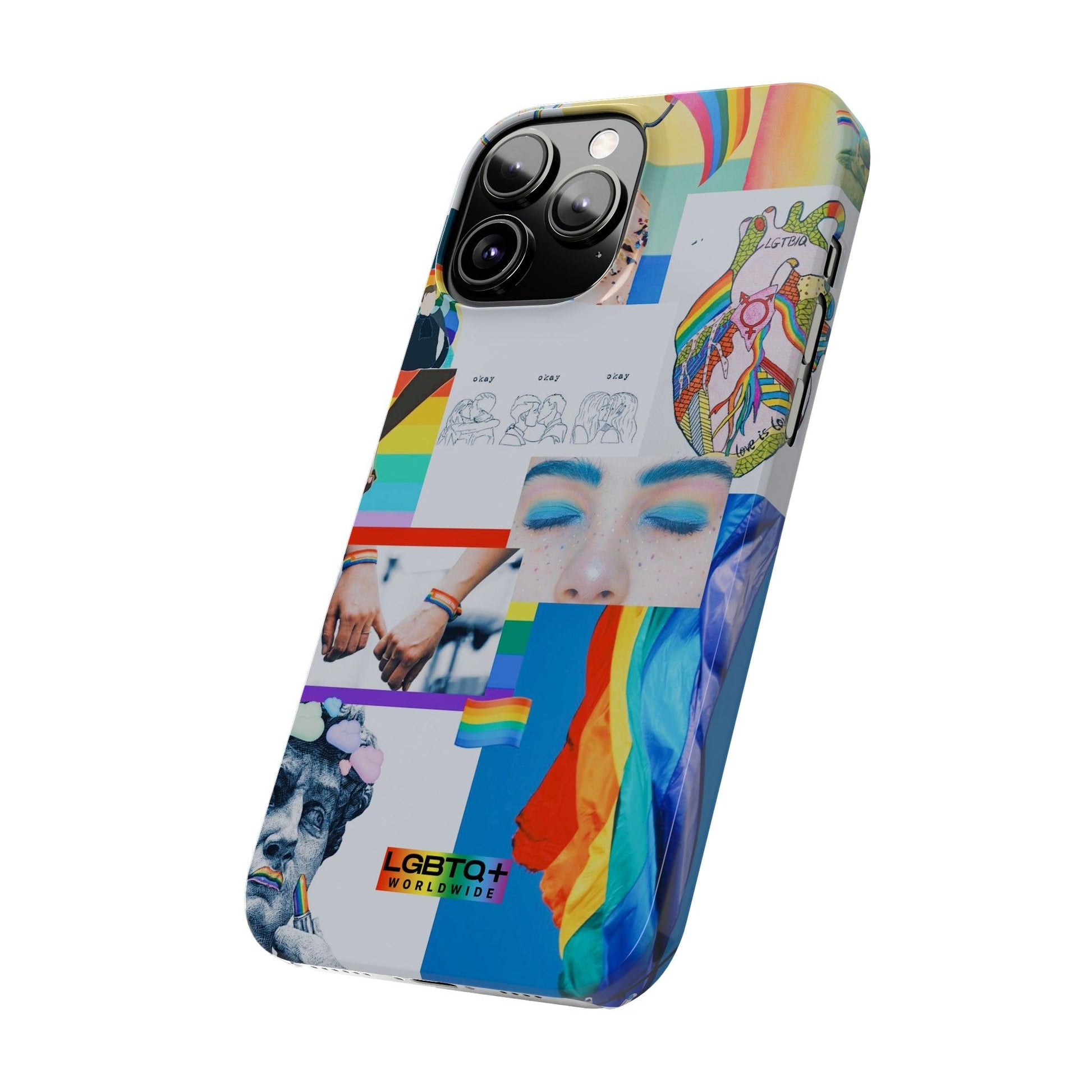 LGBTQWorldwide - ,,FREIHEIT" Handyhülle Accessories, Back-to-School, card, Glossy, iPhone, iPhone Cases, Phone accessory, Phone Cases, Samsung Cases, Slim lgbtq Bekleidung Accessoires unisex Zubehör