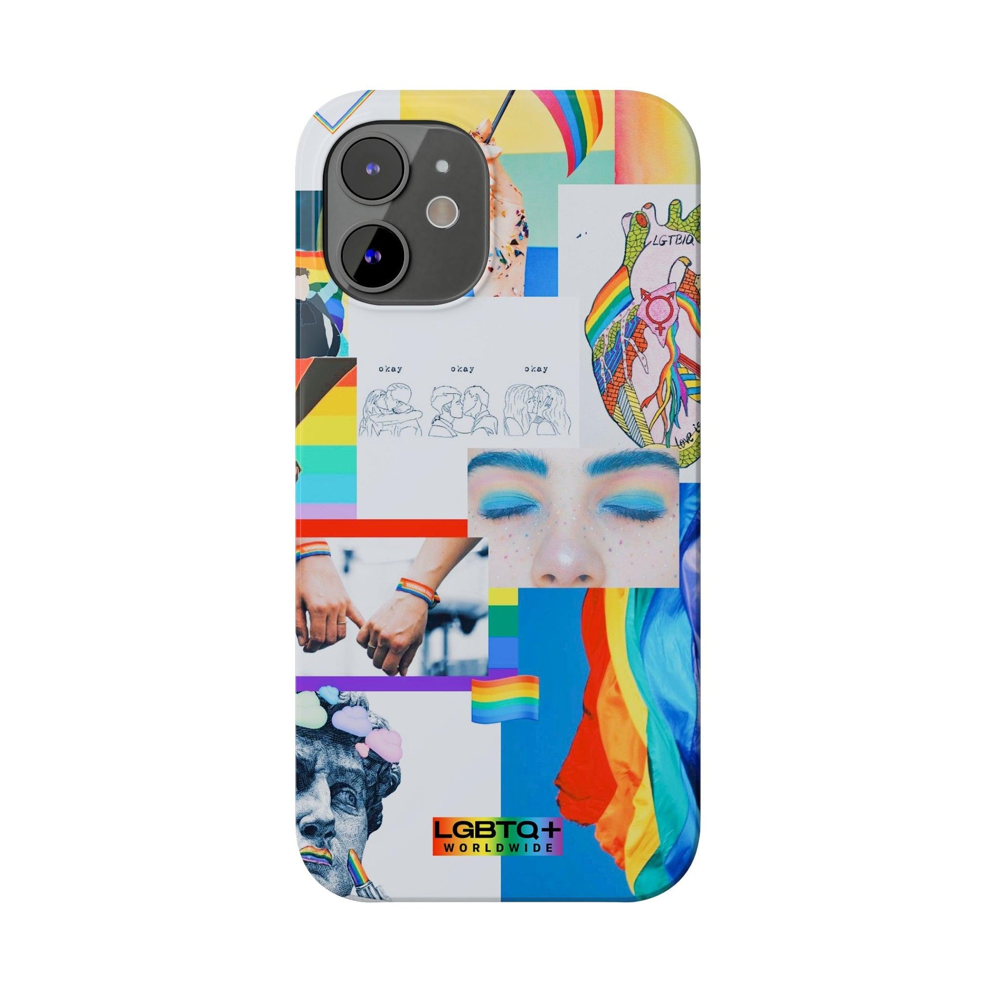 LGBTQWorldwide - ,,FREIHEIT" Handyhülle Accessories, Back-to-School, card, Glossy, iPhone, iPhone Cases, Phone accessory, Phone Cases, Samsung Cases, Slim lgbtq Bekleidung Accessoires unisex Zubehör