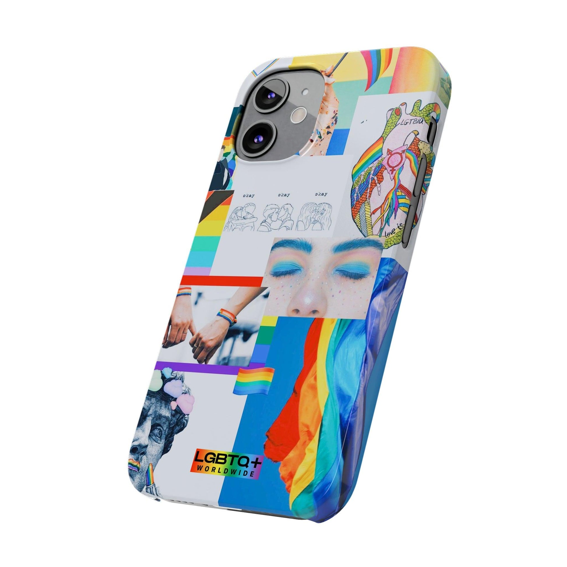 LGBTQWorldwide - ,,FREIHEIT" Handyhülle Accessories, Back-to-School, card, Glossy, iPhone, iPhone Cases, Phone accessory, Phone Cases, Samsung Cases, Slim lgbtq Bekleidung Accessoires unisex Zubehör