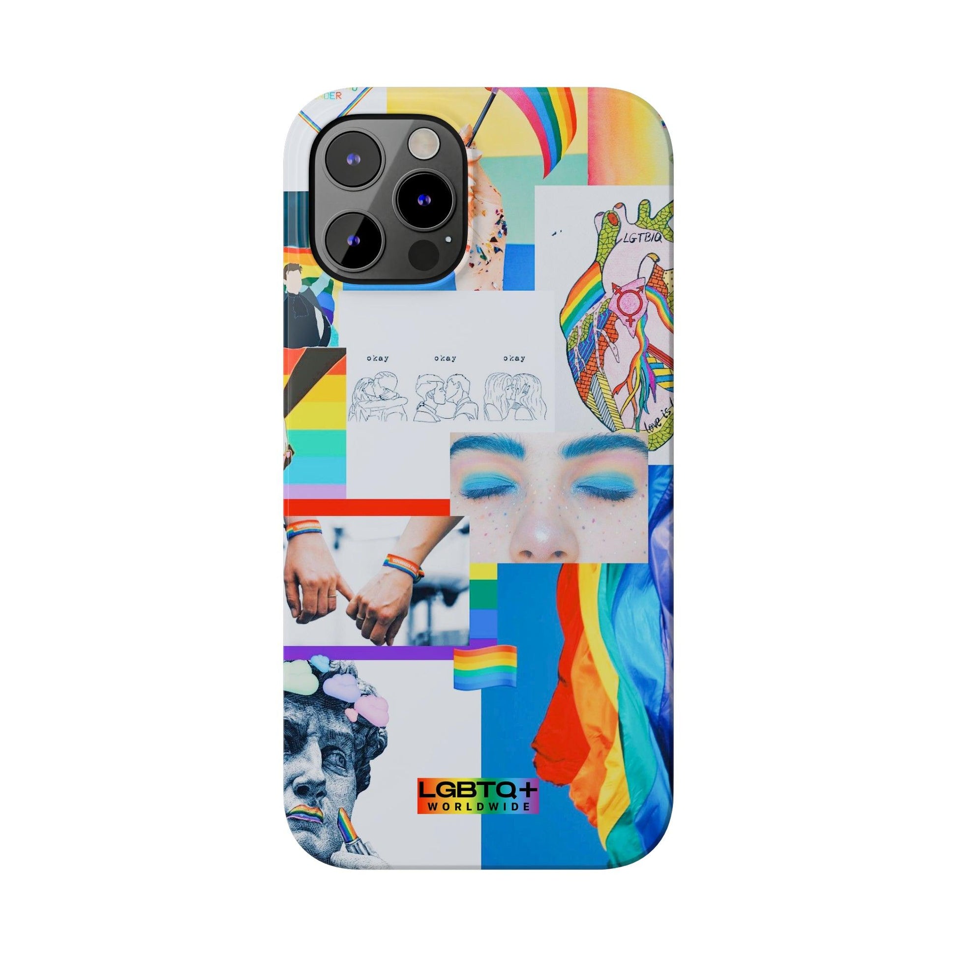 LGBTQWorldwide - ,,FREIHEIT" Handyhülle Accessories, Back-to-School, card, Glossy, iPhone, iPhone Cases, Phone accessory, Phone Cases, Samsung Cases, Slim lgbtq Bekleidung Accessoires unisex Zubehör