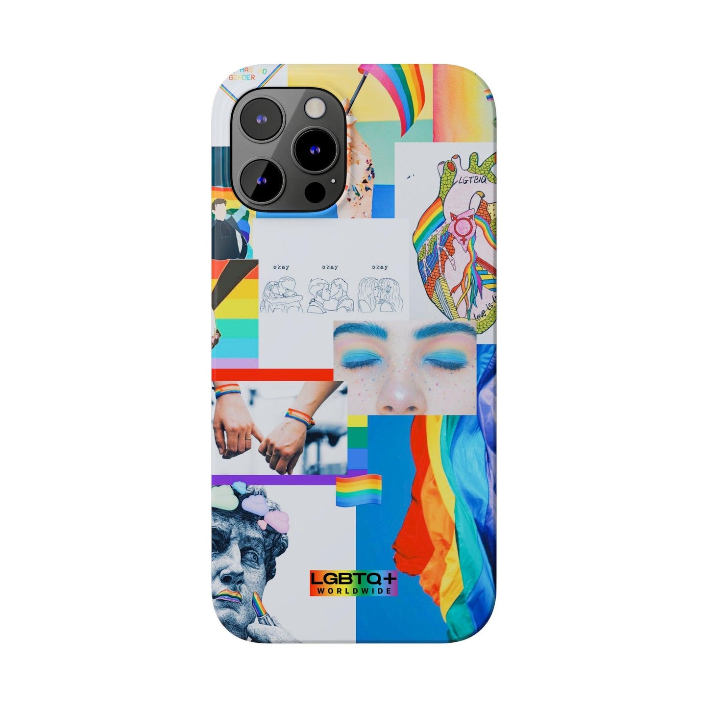 LGBTQWorldwide - ,,FREIHEIT" Handyhülle Accessories, Back-to-School, card, Glossy, iPhone, iPhone Cases, Phone accessory, Phone Cases, Samsung Cases, Slim lgbtq Bekleidung Accessoires unisex Zubehör