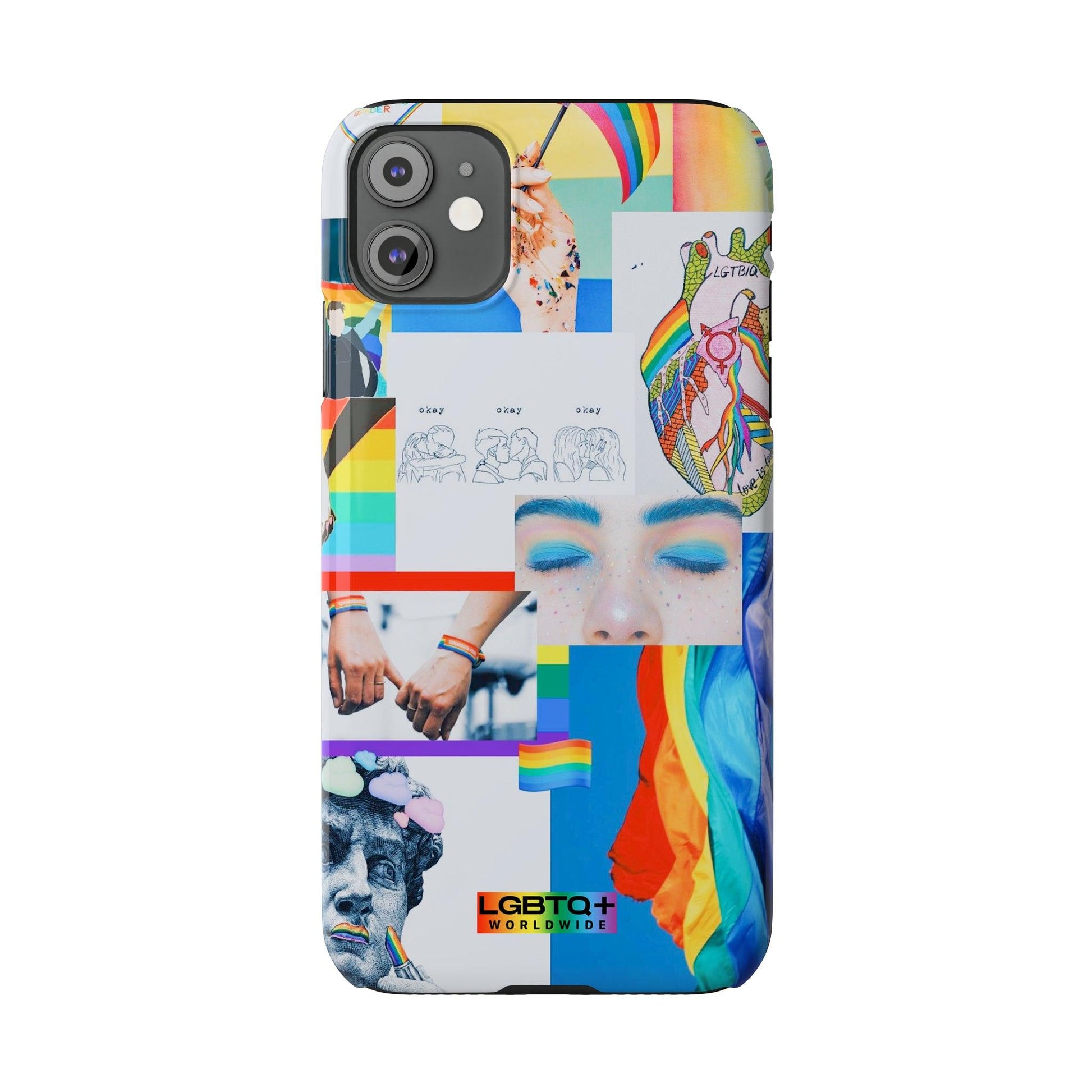 LGBTQWorldwide - ,,FREIHEIT" Handyhülle Accessories, Back-to-School, card, Glossy, iPhone, iPhone Cases, Phone accessory, Phone Cases, Samsung Cases, Slim lgbtq Bekleidung Accessoires unisex Zubehör