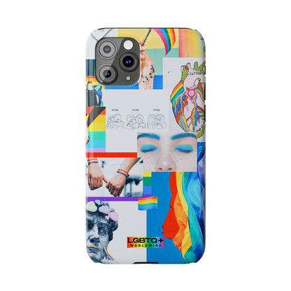 LGBTQWorldwide - ,,FREIHEIT" Handyhülle Accessories, Back-to-School, card, Glossy, iPhone, iPhone Cases, Phone accessory, Phone Cases, Samsung Cases, Slim lgbtq Bekleidung Accessoires unisex Zubehör