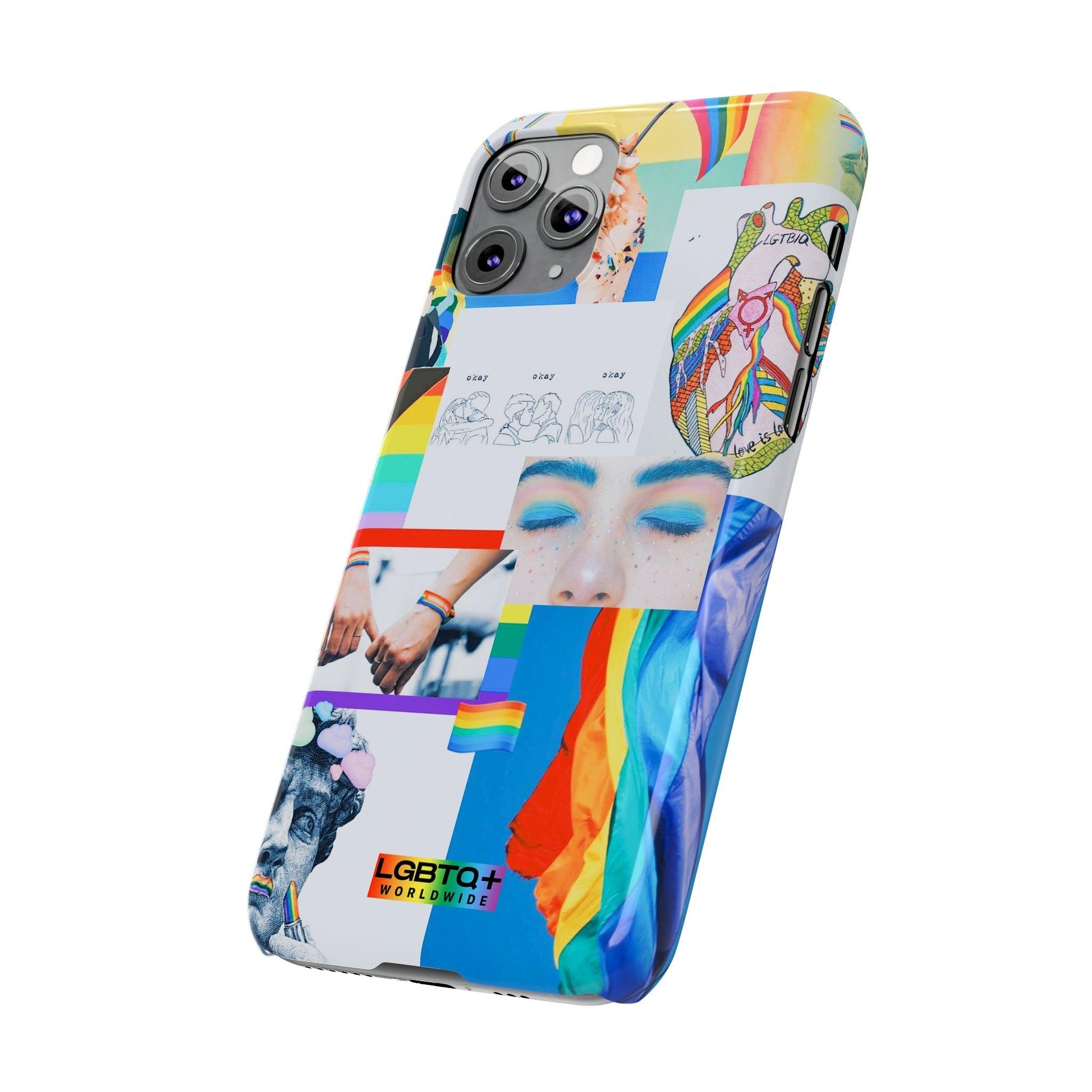 LGBTQWorldwide - ,,FREIHEIT" Handyhülle Accessories, Back-to-School, card, Glossy, iPhone, iPhone Cases, Phone accessory, Phone Cases, Samsung Cases, Slim lgbtq Bekleidung Accessoires unisex Zubehör