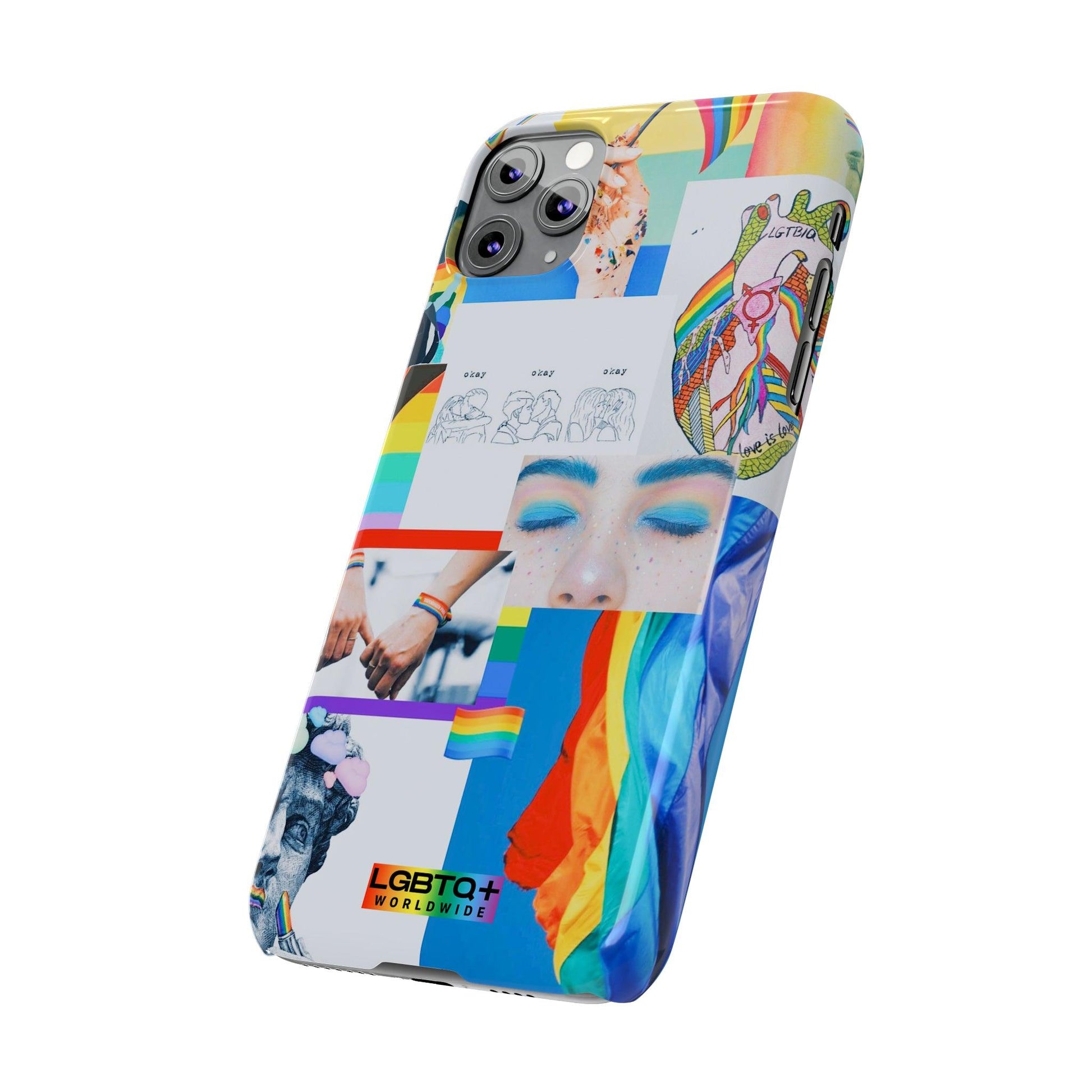 LGBTQWorldwide - ,,FREIHEIT" Handyhülle Accessories, Back-to-School, card, Glossy, iPhone, iPhone Cases, Phone accessory, Phone Cases, Samsung Cases, Slim lgbtq Bekleidung Accessoires unisex Zubehör