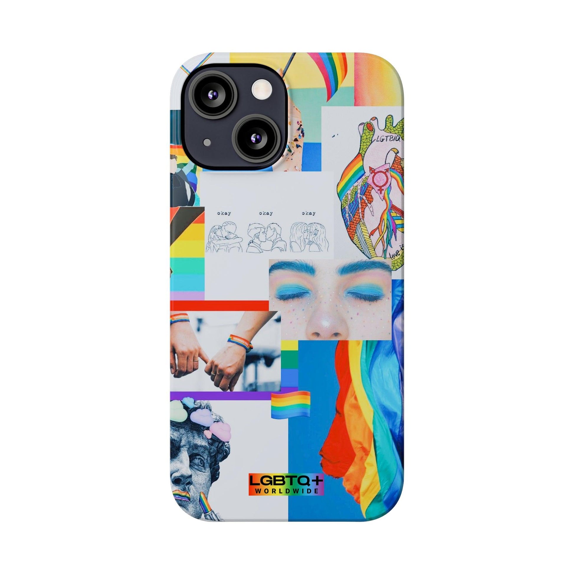 LGBTQWorldwide - ,,FREIHEIT" Handyhülle Accessories, Back-to-School, card, Glossy, iPhone, iPhone Cases, Phone accessory, Phone Cases, Samsung Cases, Slim lgbtq Bekleidung Accessoires unisex Zubehör