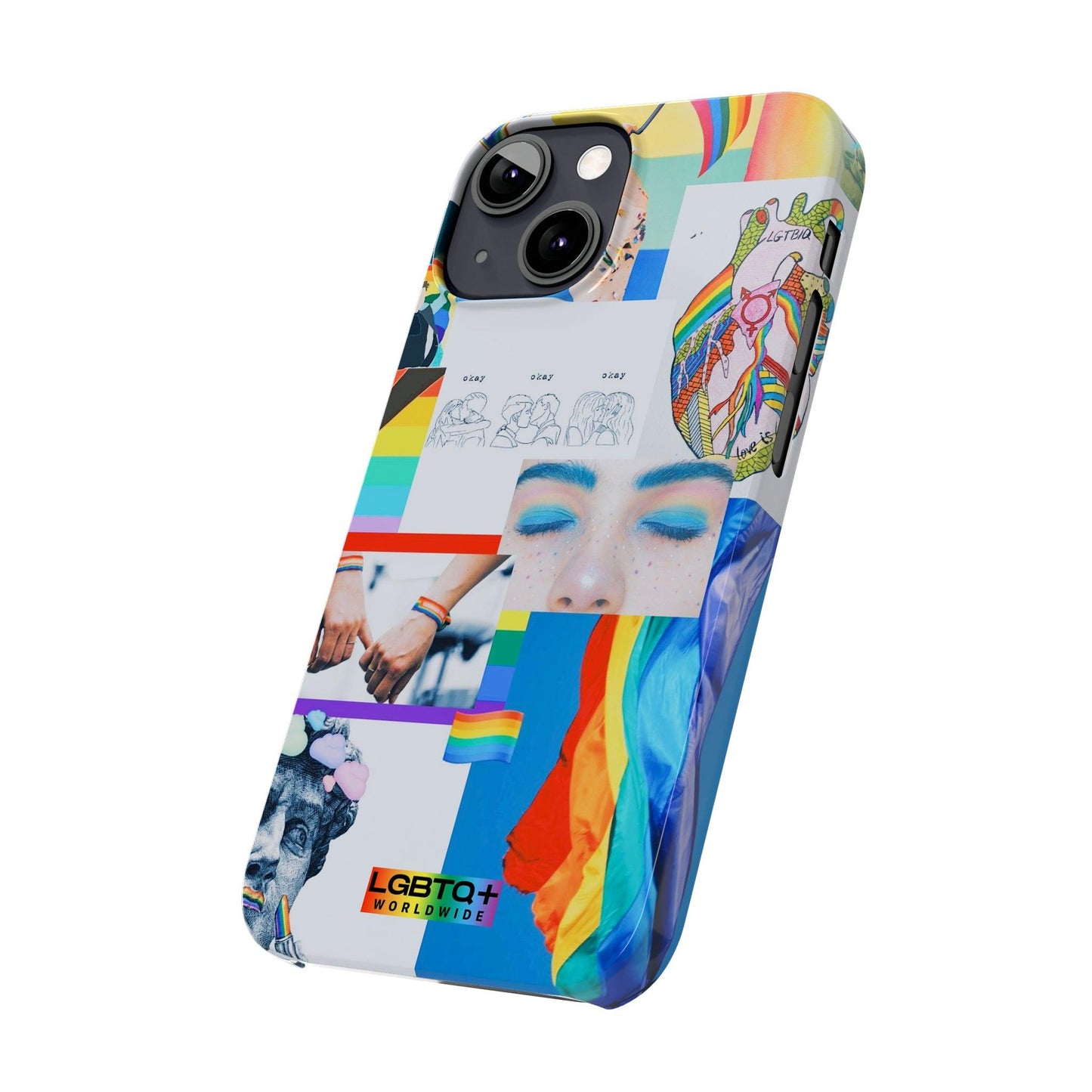 LGBTQWorldwide - ,,FREIHEIT" Handyhülle Accessories, Back-to-School, card, Glossy, iPhone, iPhone Cases, Phone accessory, Phone Cases, Samsung Cases, Slim lgbtq Bekleidung Accessoires unisex Zubehör