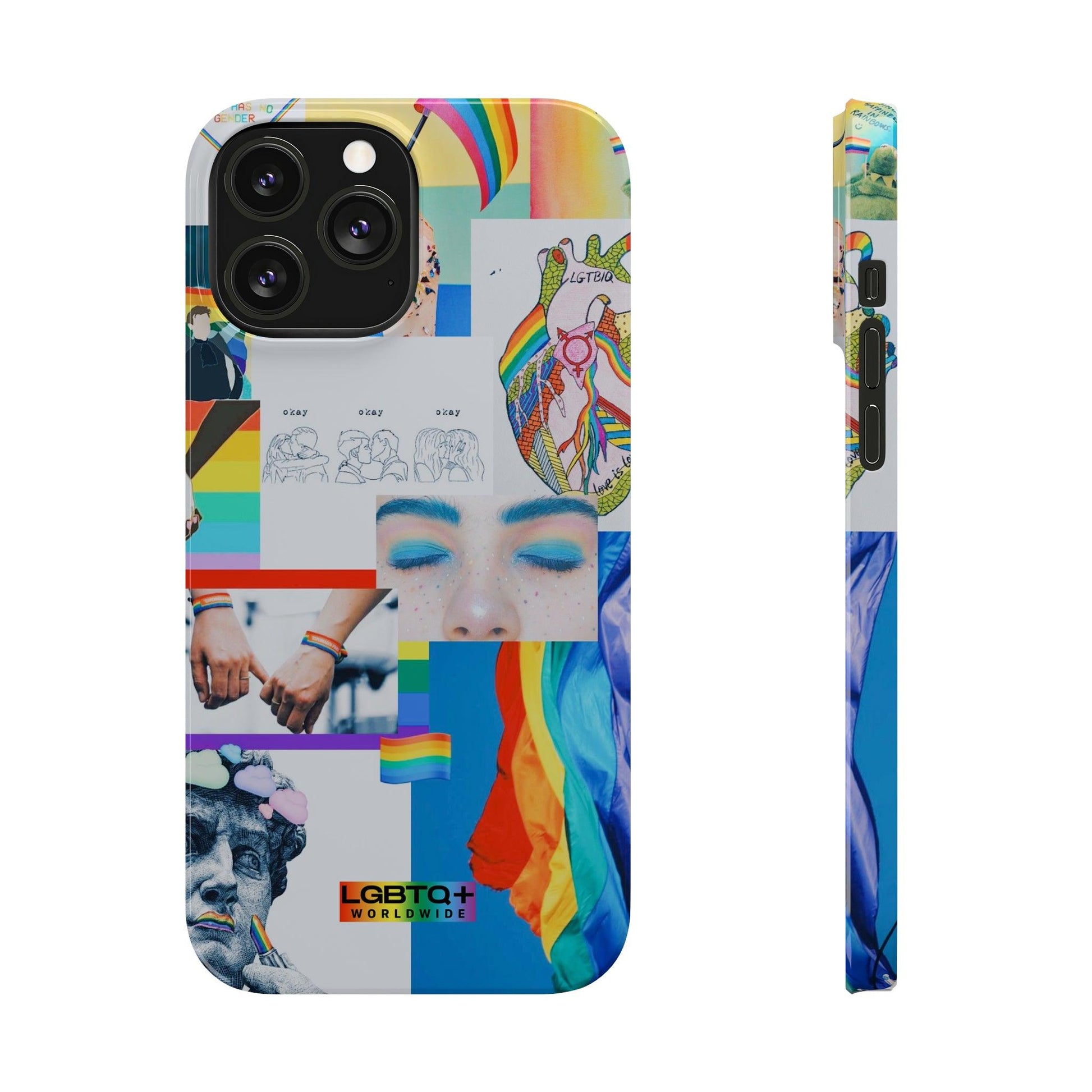 LGBTQWorldwide - ,,FREIHEIT" Handyhülle Accessories, Back-to-School, card, Glossy, iPhone, iPhone Cases, Phone accessory, Phone Cases, Samsung Cases, Slim lgbtq Bekleidung Accessoires unisex Zubehör