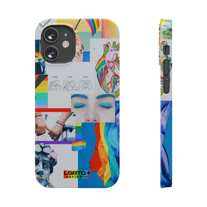 LGBTQWorldwide - ,,FREIHEIT" Handyhülle Accessories, Back-to-School, card, Glossy, iPhone, iPhone Cases, Phone accessory, Phone Cases, Samsung Cases, Slim lgbtq Bekleidung Accessoires unisex Zubehör